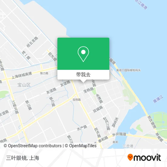 三叶眼镜地图
