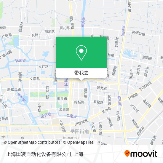 上海田凌自动化设备有限公司地图