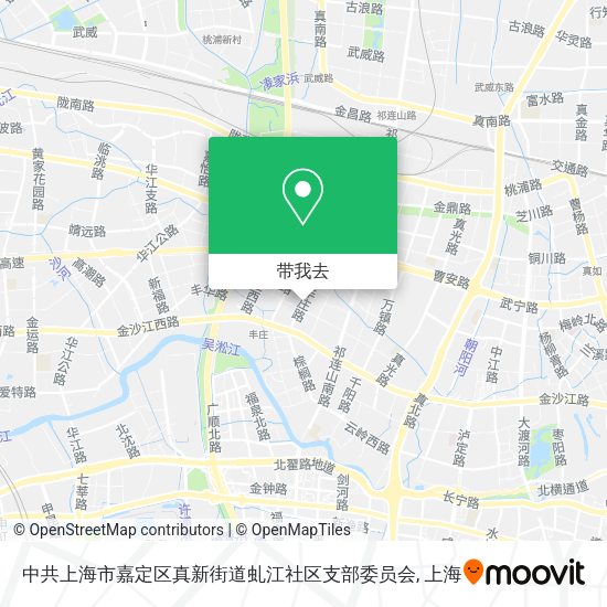 中共上海市嘉定区真新街道虬江社区支部委员会地图