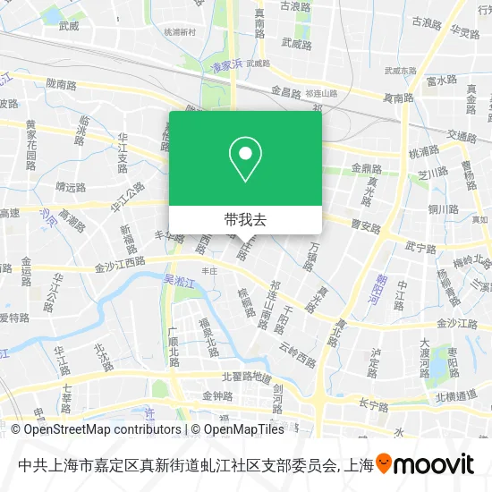 中共上海市嘉定区真新街道虬江社区支部委员会地图