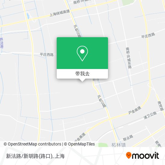新法路/新胡路(路口)地图