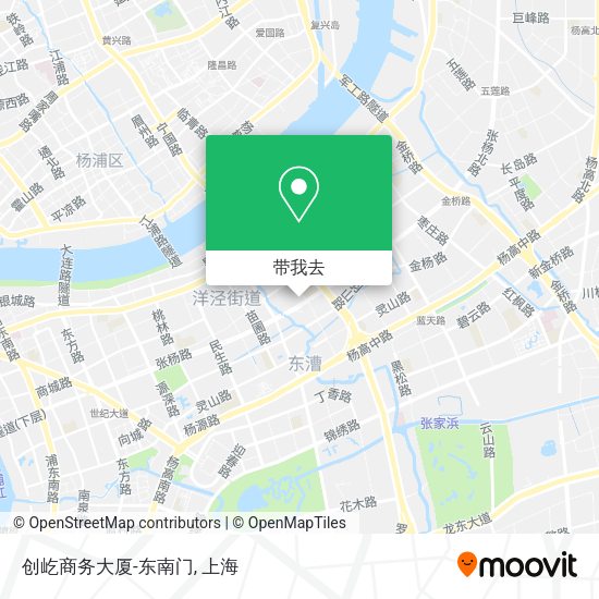 创屹商务大厦-东南门地图