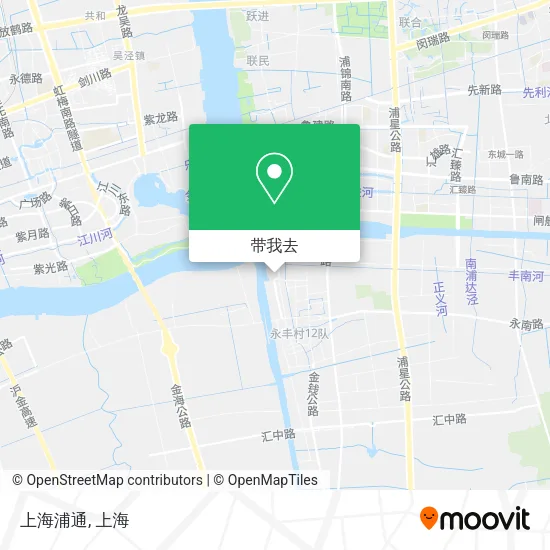 上海浦通地图