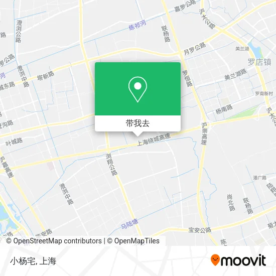 小杨宅地图