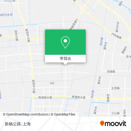 新杨公路地图