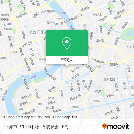 上海市卫生和计划生育委员会地图