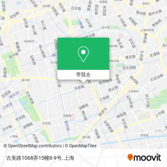 古美路1068弄15幢8-9号地图