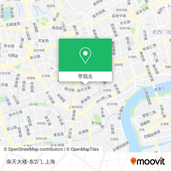 南天大楼-东2门地图