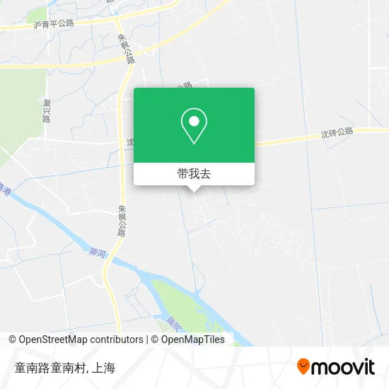 童南路童南村地图