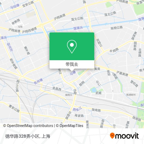 德华路328弄小区地图