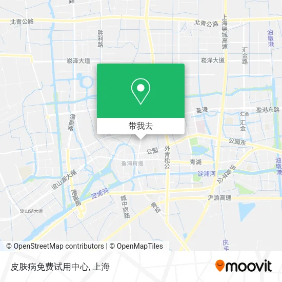皮肤病免费试用中心地图