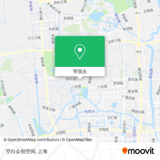 空白众创空间地图