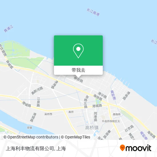 上海利丰物流有限公司地图