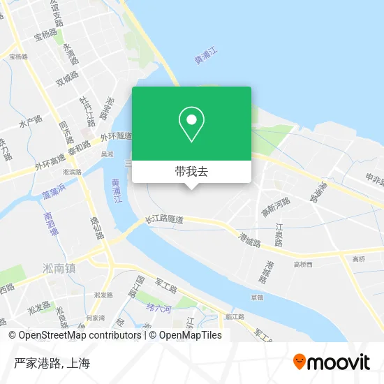严家港路地图