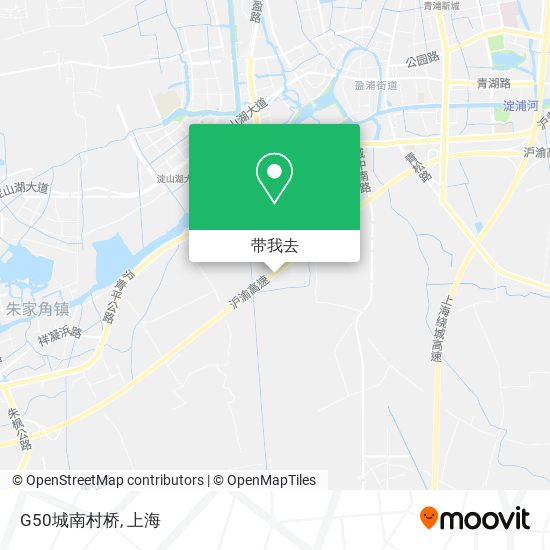 G50城南村桥地图