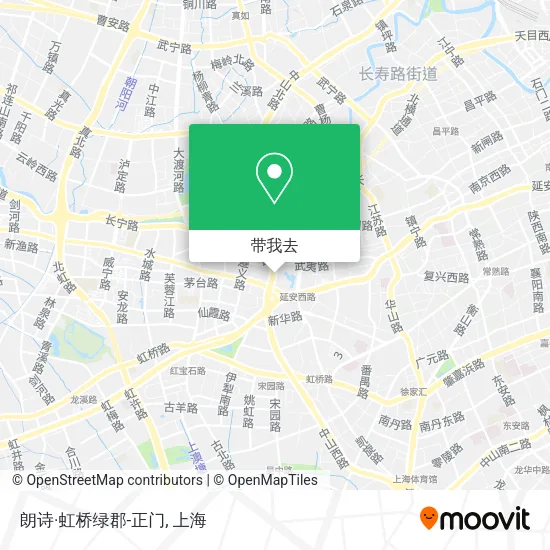 朗诗·虹桥绿郡-正门地图