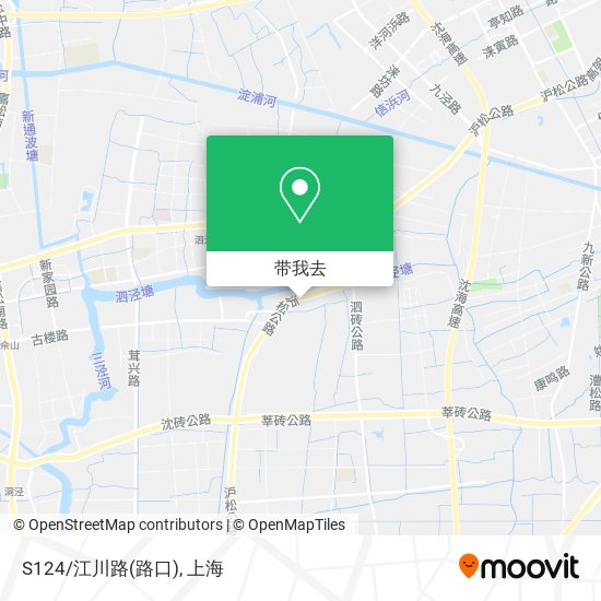 S124/江川路(路口)地图