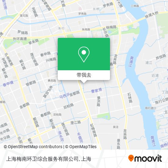 上海梅南环卫综合服务有限公司地图