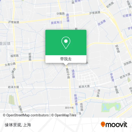 缘琢景观地图