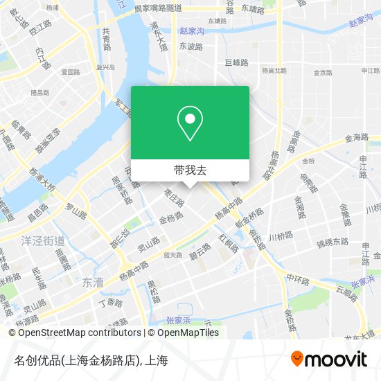 名创优品(上海金杨路店)地图