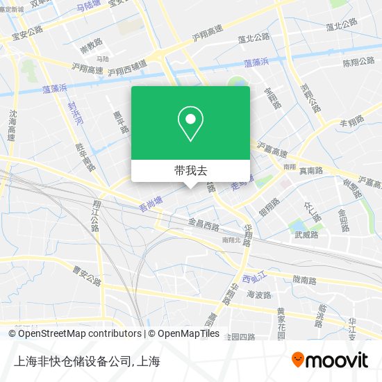 上海非快仓储设备公司地图