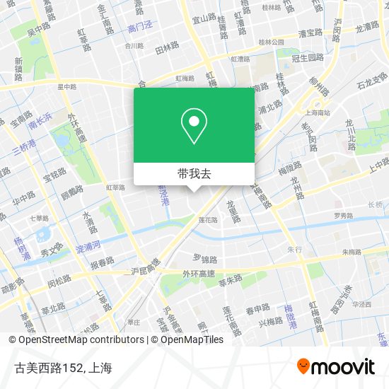 古美西路152地图