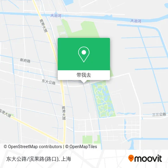 东大公路/滨果路(路口)地图