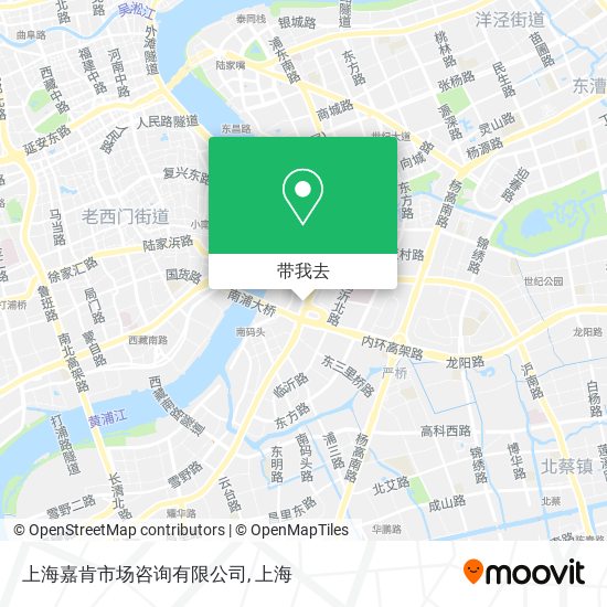 上海嘉肯市场咨询有限公司地图