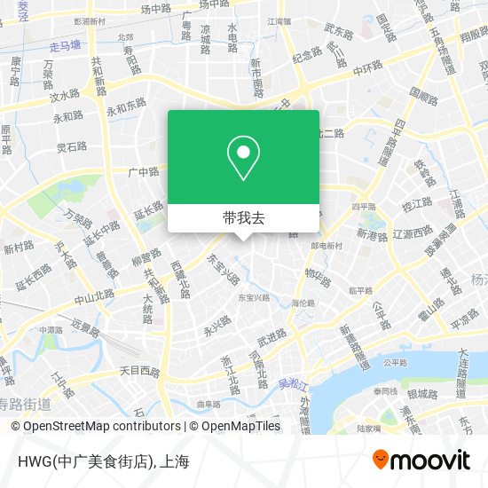 HWG(中广美食街店)地图