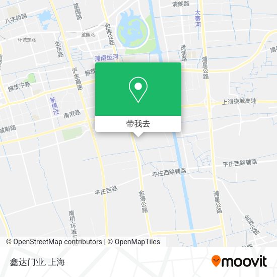 鑫达门业地图