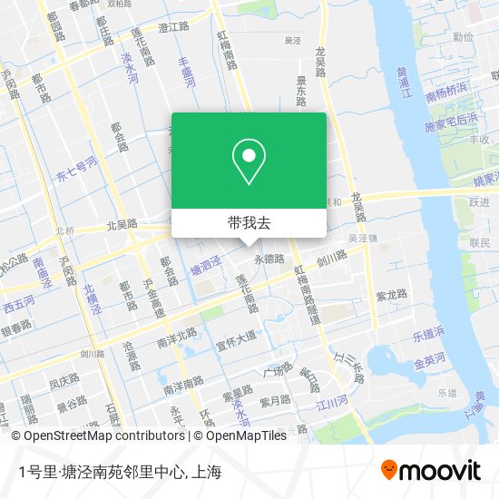 1号里·塘泾南苑邻里中心地图