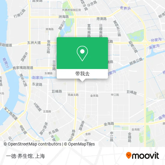 一德·养生馆地图