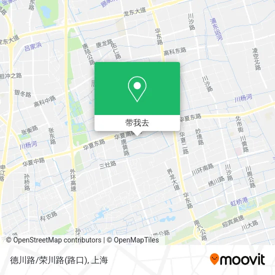 德川路/荣川路(路口)地图