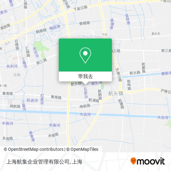 上海航集企业管理有限公司地图