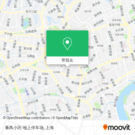 番禺小区-地上停车场地图