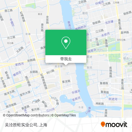 吴泾胜蛀实业公司地图