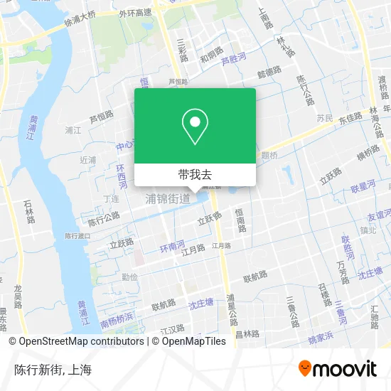 陈行新街地图