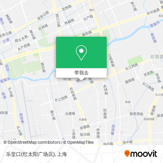 乐堂口(红太阳广场店)地图