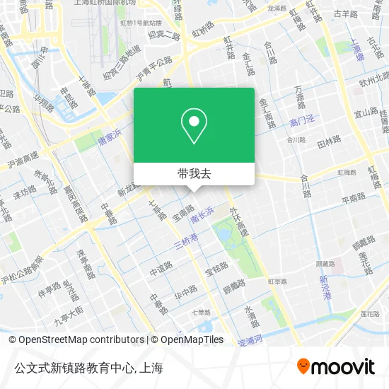 公文式新镇路教育中心地图