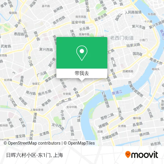 日晖六村小区-东1门地图