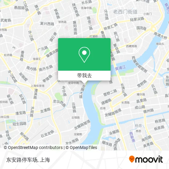 东安路停车场地图