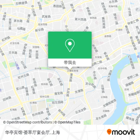 华亭宾馆-荟萃厅宴会厅地图