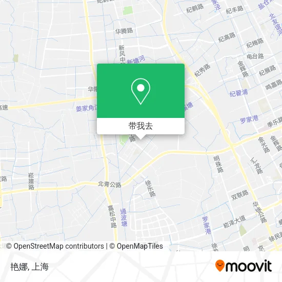 艳娜地图