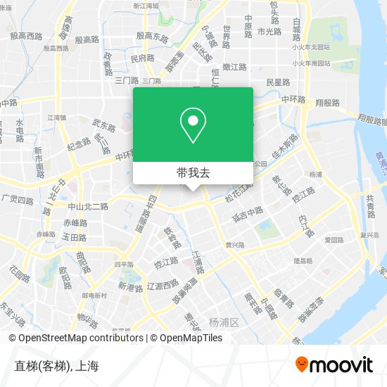 直梯(客梯)地图