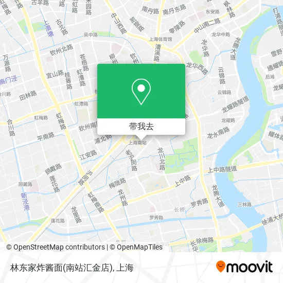 林东家炸酱面(南站汇金店)地图