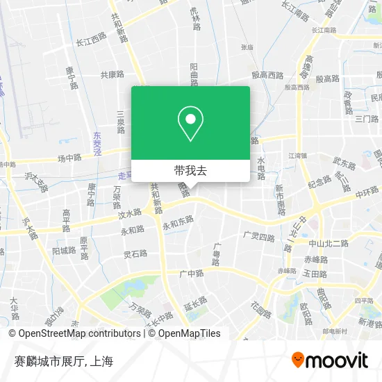 赛麟城市展厅地图