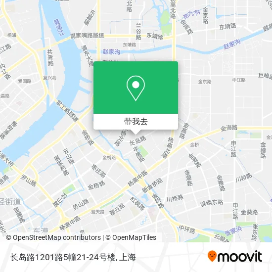 长岛路1201路5幢21-24号楼地图