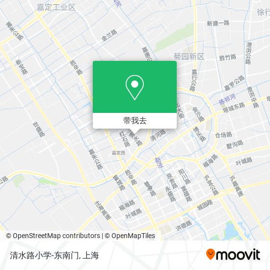 清水路小学-东南门地图