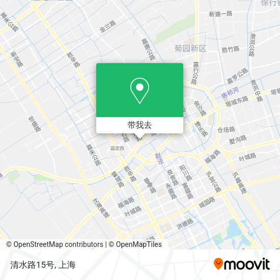 清水路15号地图