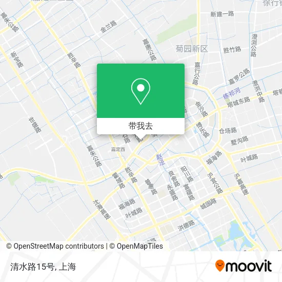 清水路15号地图